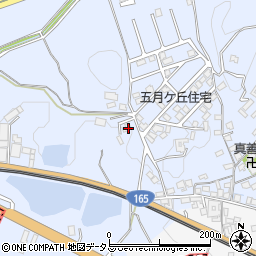 奈良県香芝市穴虫2447周辺の地図