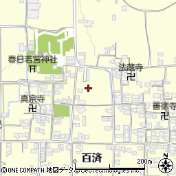 奈良県北葛城郡広陵町百済1310周辺の地図