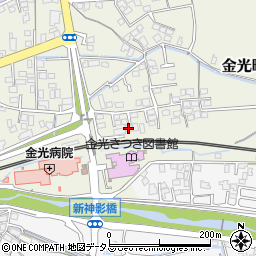 岡山県浅口市金光町占見新田796-4周辺の地図