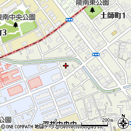田村栄株式会社　堺営業所周辺の地図