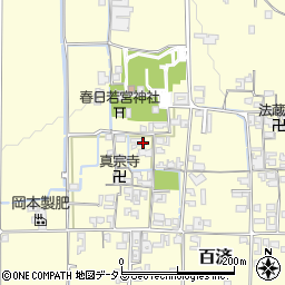 奈良県北葛城郡広陵町百済1327周辺の地図