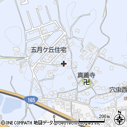 奈良県香芝市穴虫1899周辺の地図