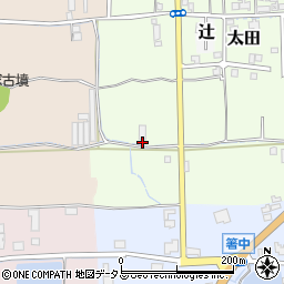 奈良県桜井市太田62-1周辺の地図
