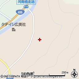 広島県府中市河南町79周辺の地図