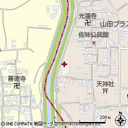 奈良県磯城郡田原本町佐味536周辺の地図