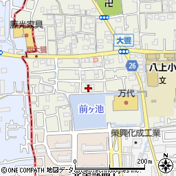 大阪府堺市美原区大饗146-62周辺の地図