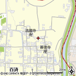 奈良県北葛城郡広陵町百済1291周辺の地図