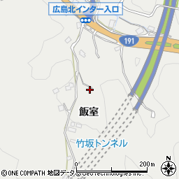 広島県広島市安佐北区安佐町飯室2033周辺の地図