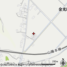 岡山県浅口市金光町八重60-10周辺の地図