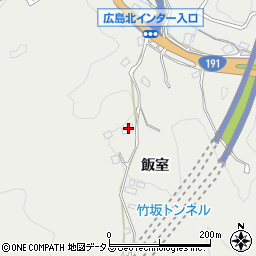 広島県広島市安佐北区安佐町飯室2064周辺の地図