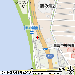岡山県倉敷市連島町鶴新田2943-1周辺の地図