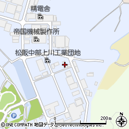 名工建設松阪事務所周辺の地図