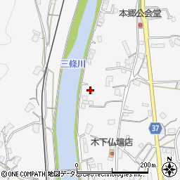 広島県広島市安佐北区白木町秋山590周辺の地図