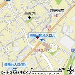 田村石油株式会社　なばらＳＳ周辺の地図