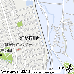 三重県松阪市虹が丘町14-10周辺の地図