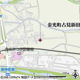 岡山県浅口市金光町占見新田828周辺の地図