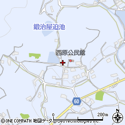 岡山県浅口市鴨方町小坂西745周辺の地図