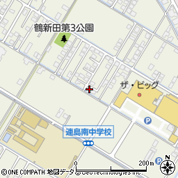岡山県倉敷市連島町鶴新田1117-31周辺の地図
