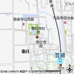 奈良県磯城郡田原本町秦庄272周辺の地図