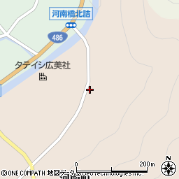 広島県府中市河南町41周辺の地図