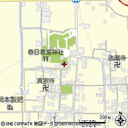 奈良県北葛城郡広陵町百済1320周辺の地図