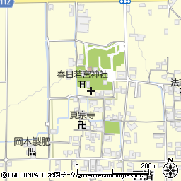 奈良県北葛城郡広陵町百済1328周辺の地図