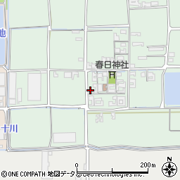 奈良県磯城郡田原本町笠形297周辺の地図