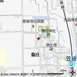 奈良県磯城郡田原本町秦庄268周辺の地図