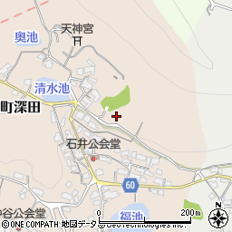 岡山県浅口市鴨方町深田143周辺の地図