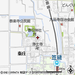 奈良県磯城郡田原本町秦庄273周辺の地図