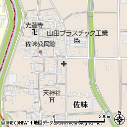 奈良県磯城郡田原本町佐味631周辺の地図