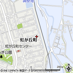 三重県松阪市虹が丘町14-7周辺の地図