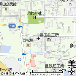 大阪府堺市美原区多治井145周辺の地図