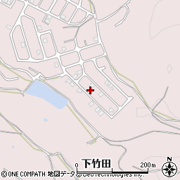 広島県福山市神辺町下竹田921-69周辺の地図