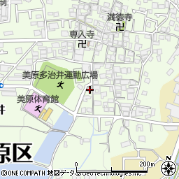 大阪府堺市美原区多治井877周辺の地図