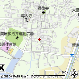 大阪府堺市美原区多治井800-1周辺の地図
