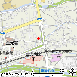 永田整骨院周辺の地図