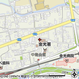 浅口市役所　金光総合支所健康福祉課周辺の地図