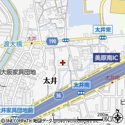 ラッキー製菓株式会社周辺の地図