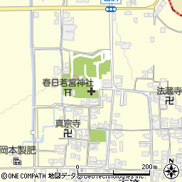 奈良県北葛城郡広陵町百済1168周辺の地図