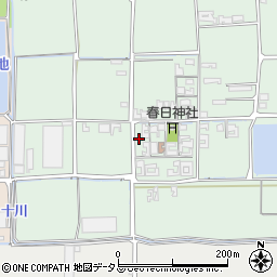 奈良県磯城郡田原本町笠形298-1周辺の地図