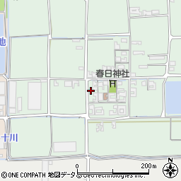 奈良県磯城郡田原本町笠形298周辺の地図