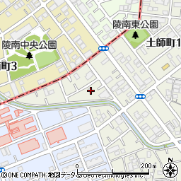 尚武館周辺の地図