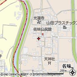 奈良県磯城郡田原本町佐味641周辺の地図