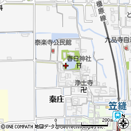 奈良県磯城郡田原本町秦庄265周辺の地図