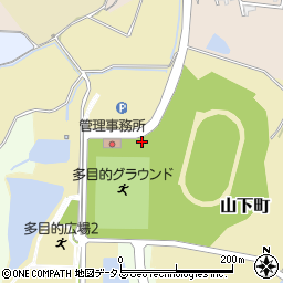 松阪市総合運動公園トイレ１周辺の地図