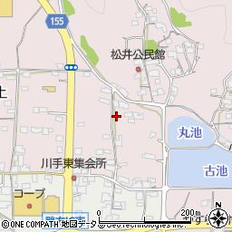 岡山県浅口市鴨方町益坂1445-3周辺の地図