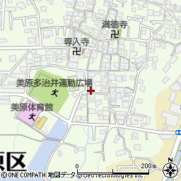大阪府堺市美原区多治井744周辺の地図