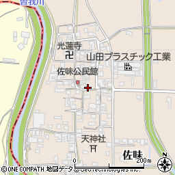 奈良県磯城郡田原本町佐味650周辺の地図