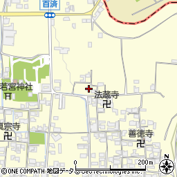 奈良県北葛城郡広陵町百済1429周辺の地図
